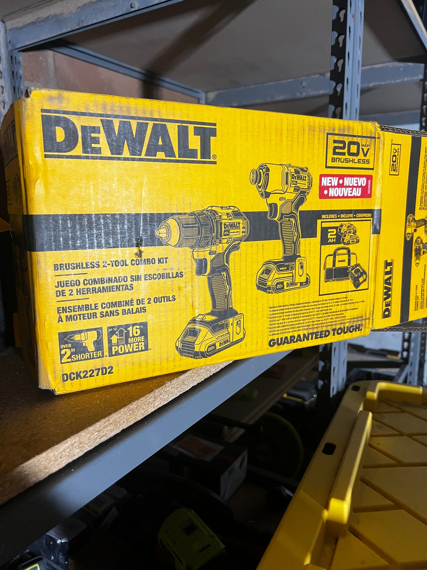 Conjunto de Taladros Dewalt 20V