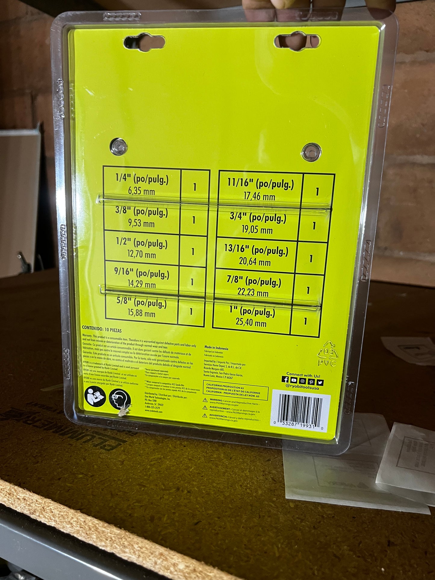 Puntas para taladro para usar en Madera