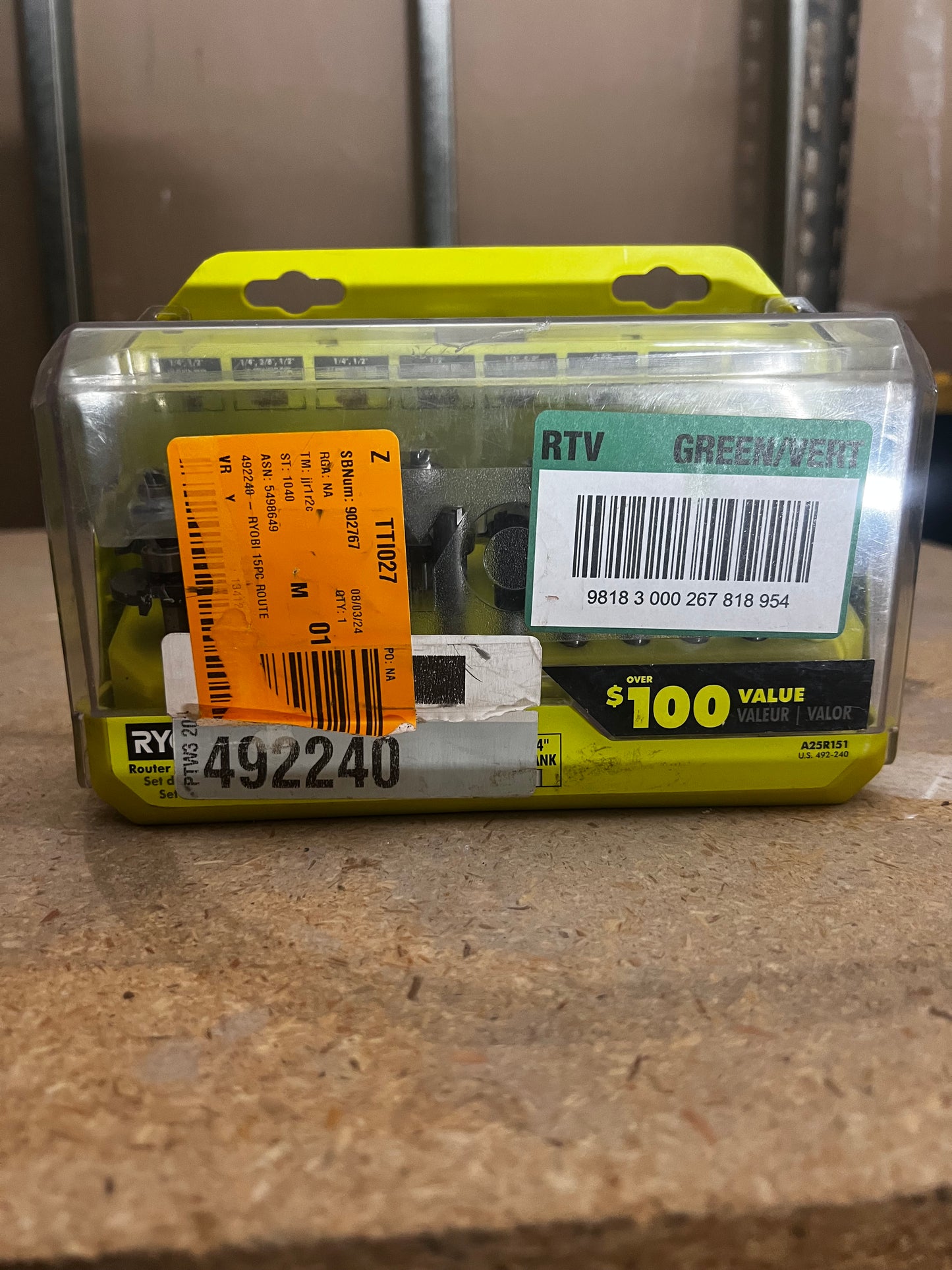 Puntas para fresadora Ryobi