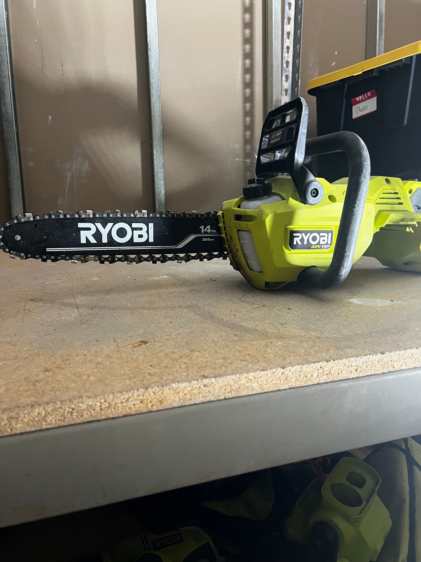 MotoSierra de 14 Pulgadas Ryobi 40V