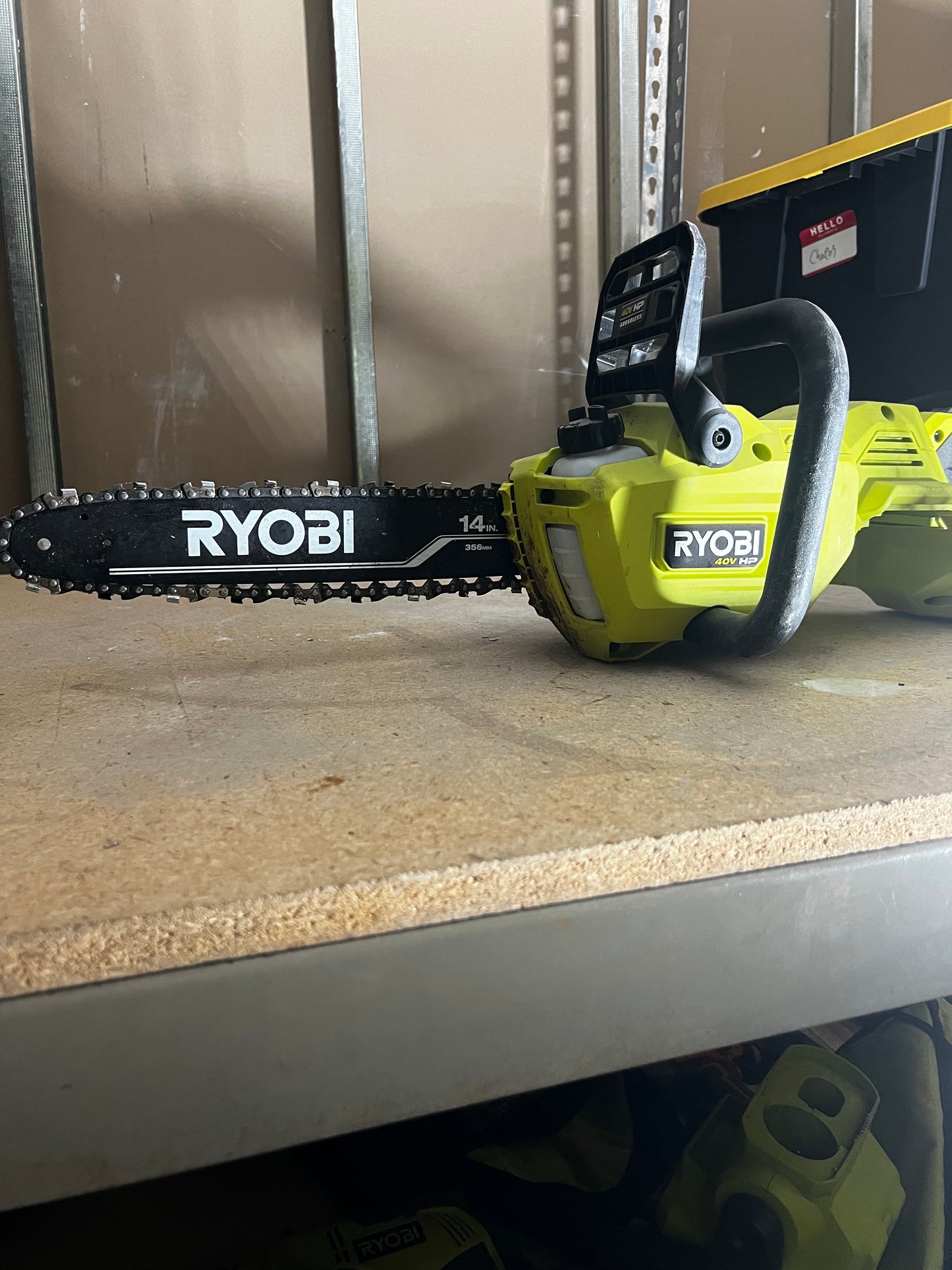 MotoSierra de 14 Pulgadas Ryobi 40V