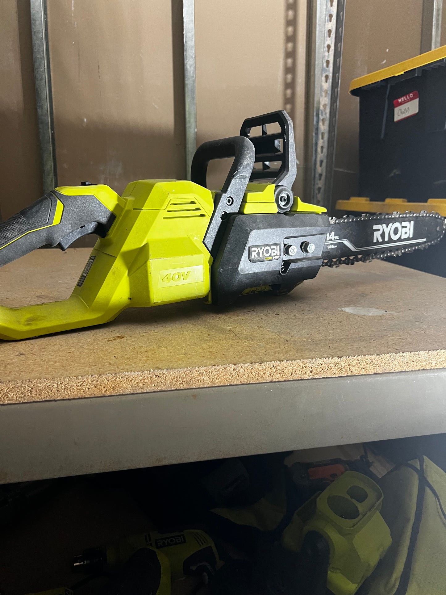 MotoSierra de 14 Pulgadas Ryobi 40V