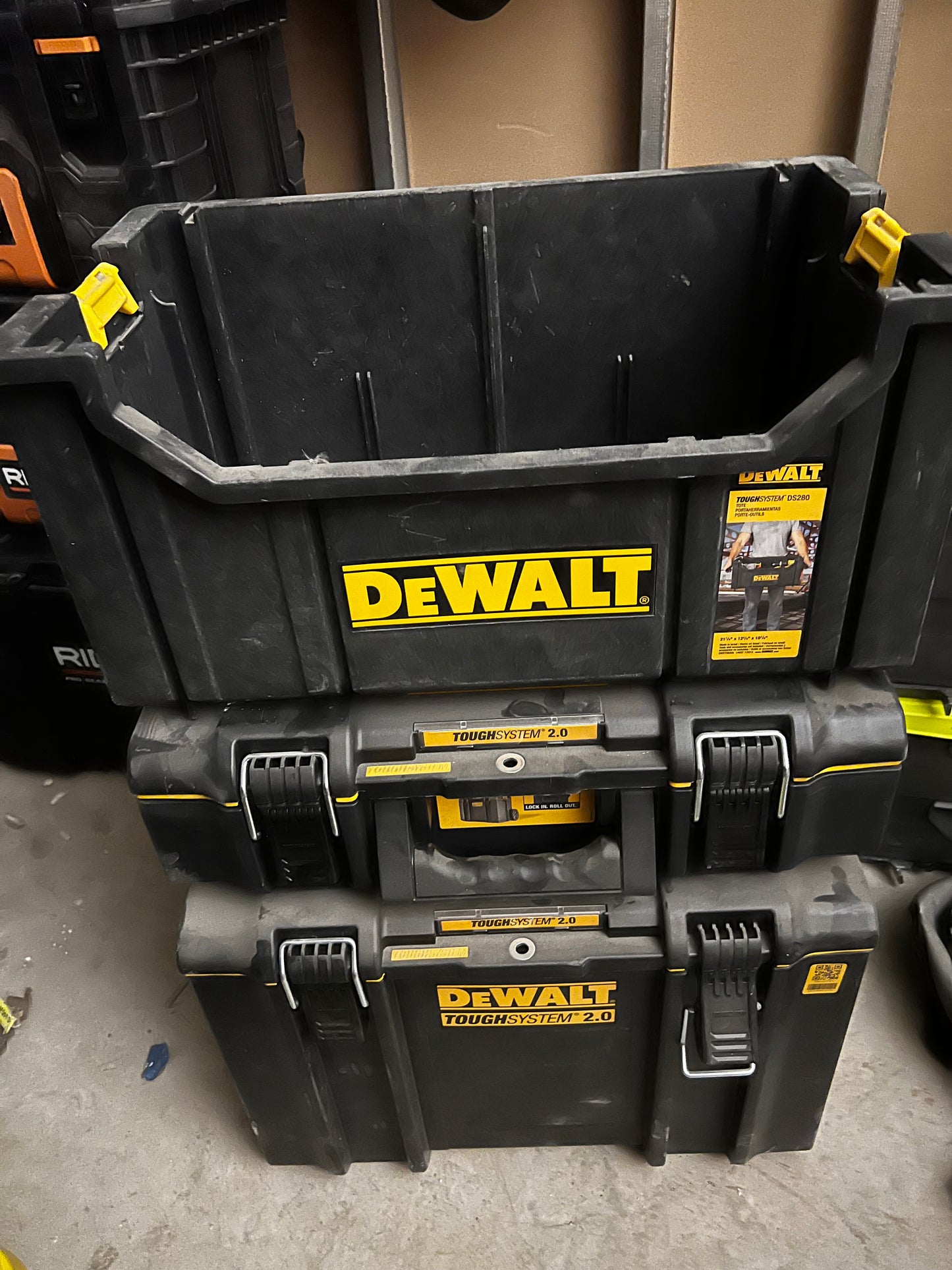 Conjuntos de Cajas de Herramientas Dewalt