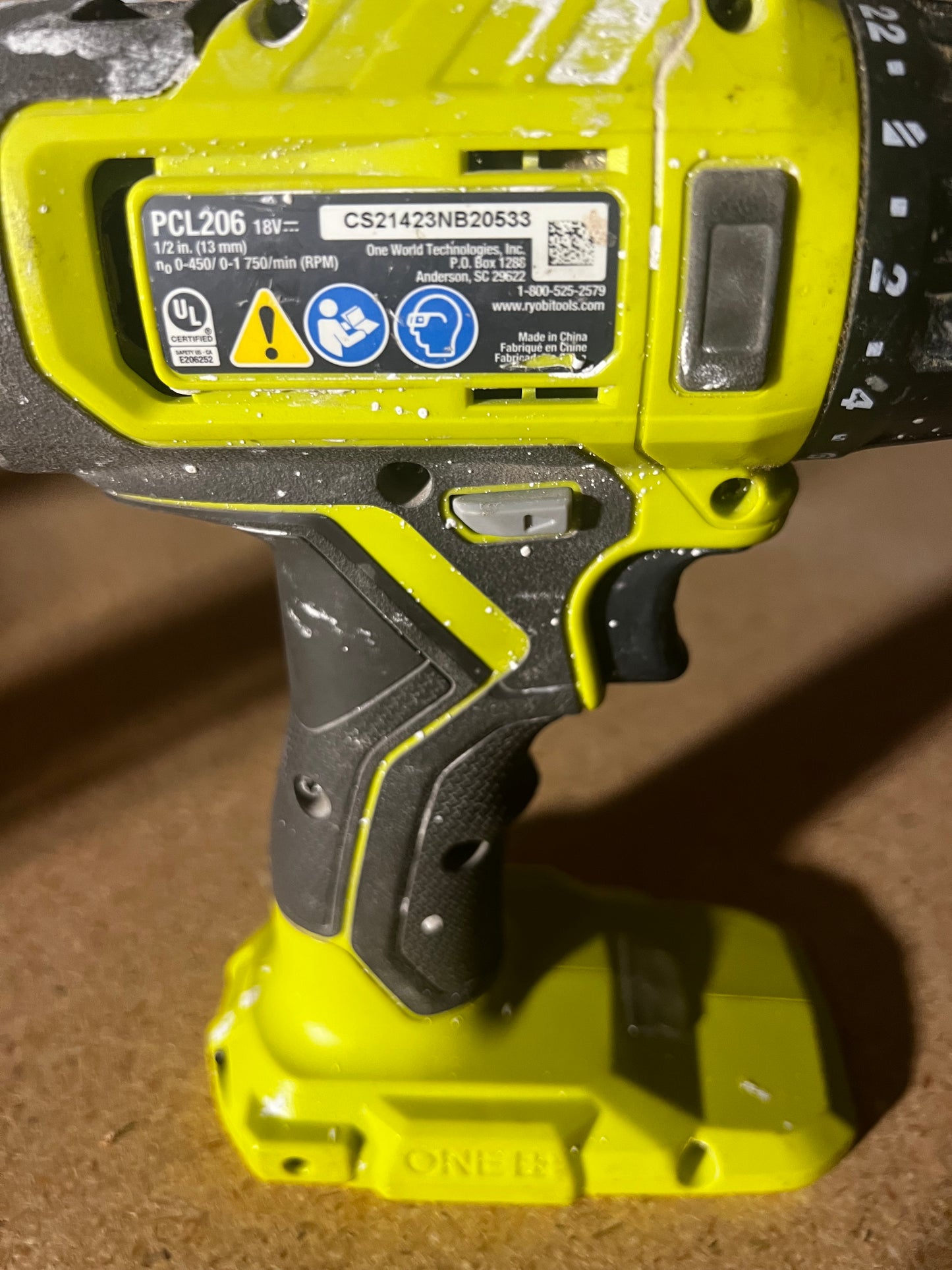 Taladro 1/2 Ryobi Usado