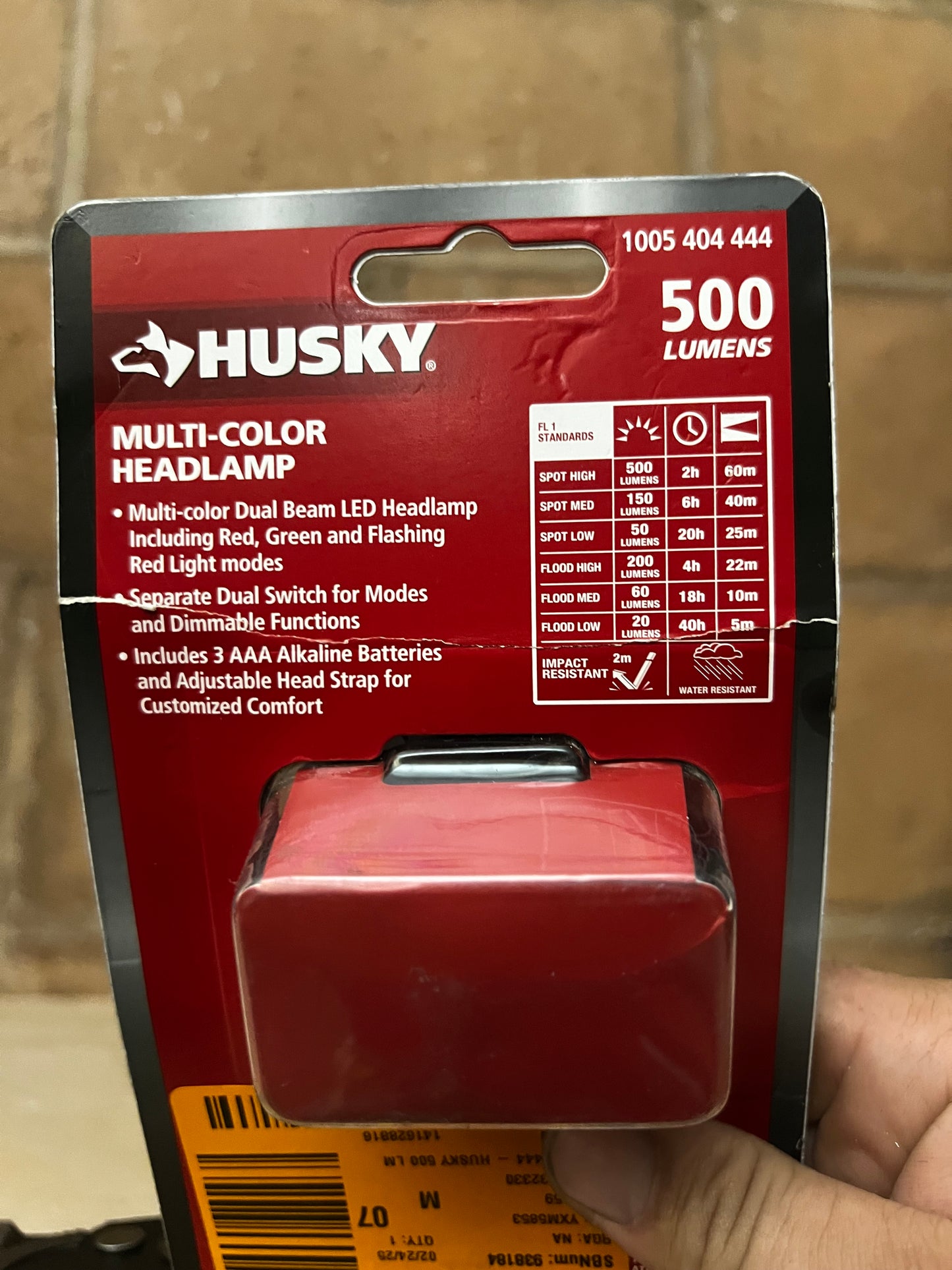Lampara para Casco 500 Lumenes Husky