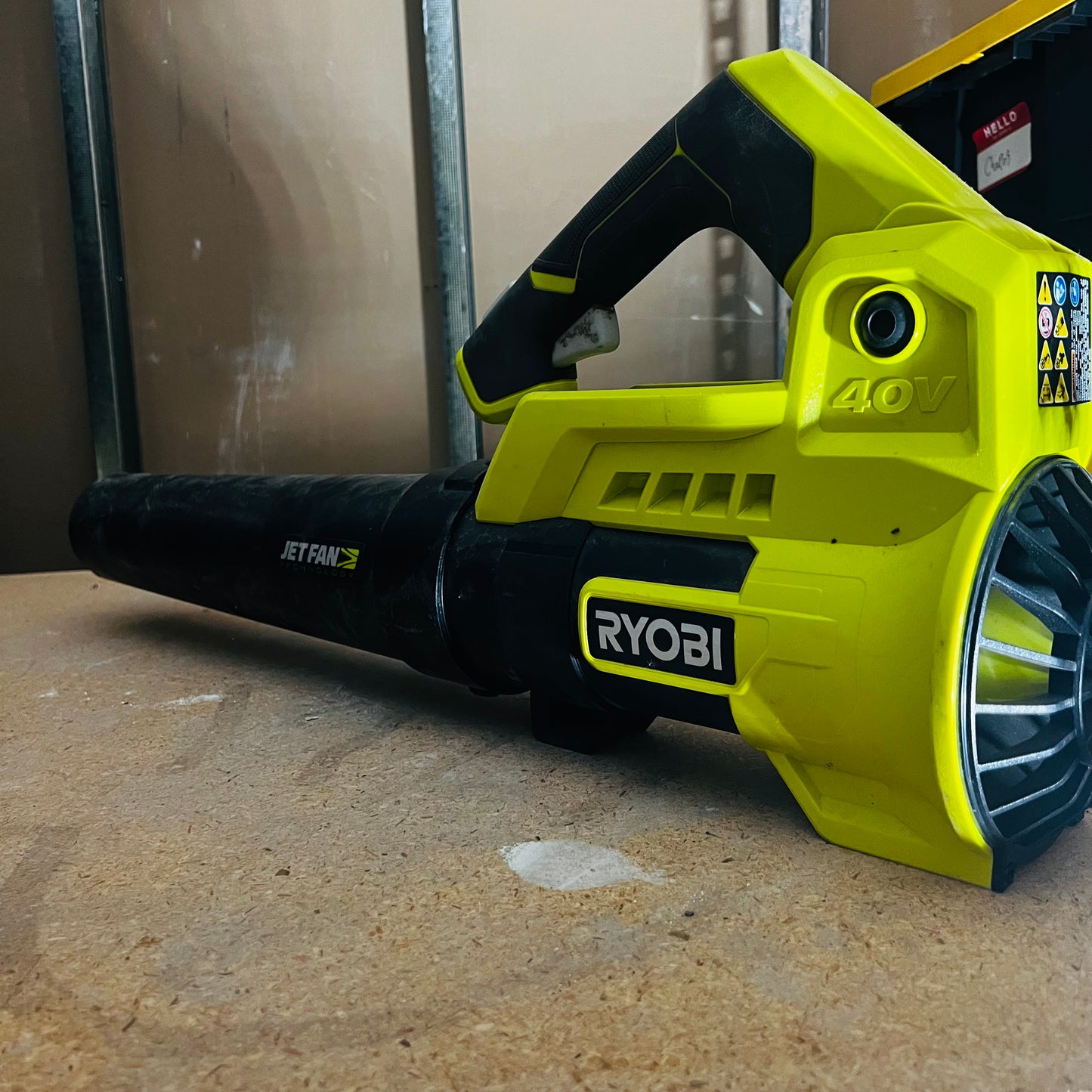 Sopladora de Hoja Ryobi 40V