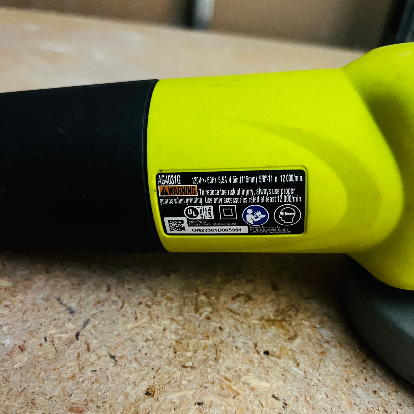 Esmeril Electrico Ryobi