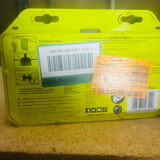 Juego de 8 puntas Forstner