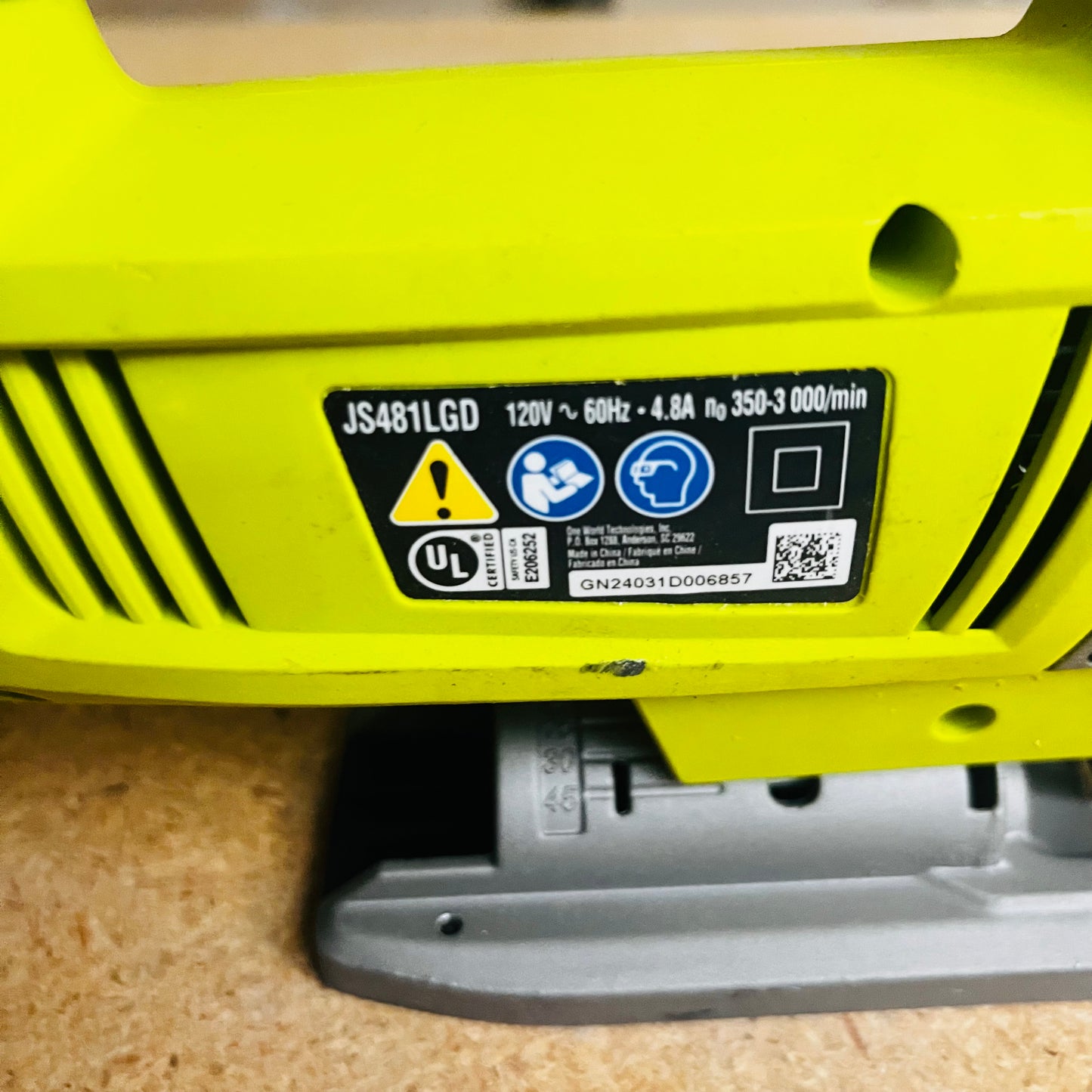 Sierra Caladora Ryobi