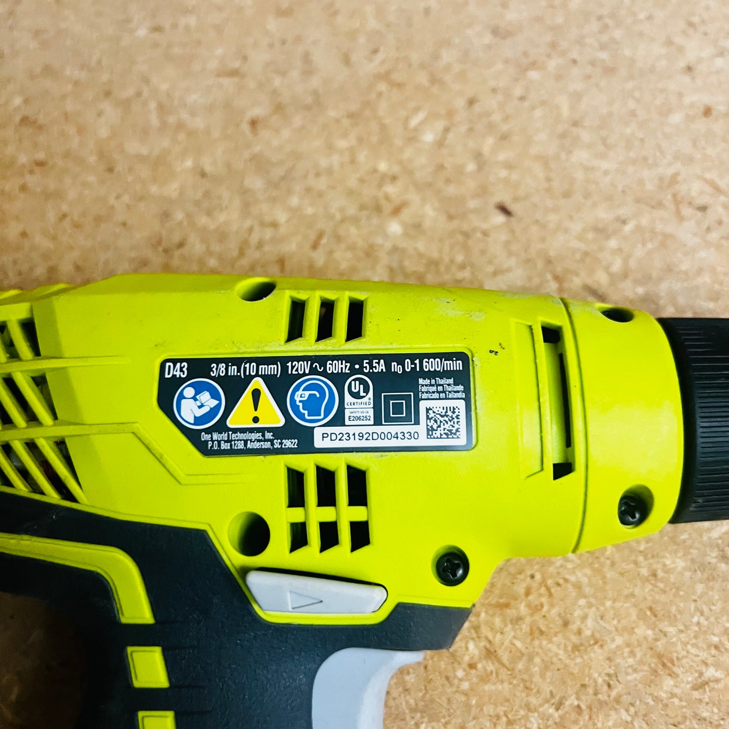 Taladro de Velocidad Variable