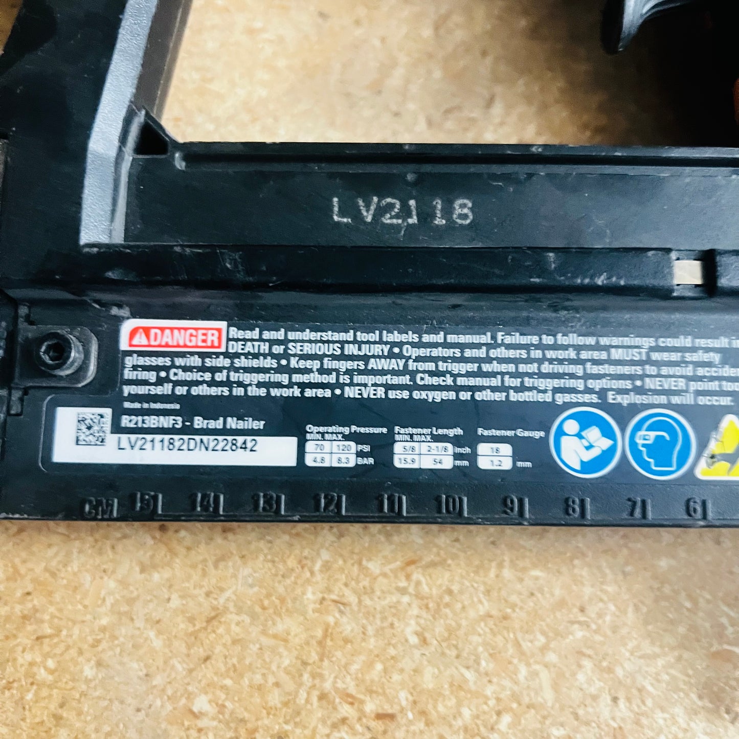 Clavadora Calibre 18 Ridgid