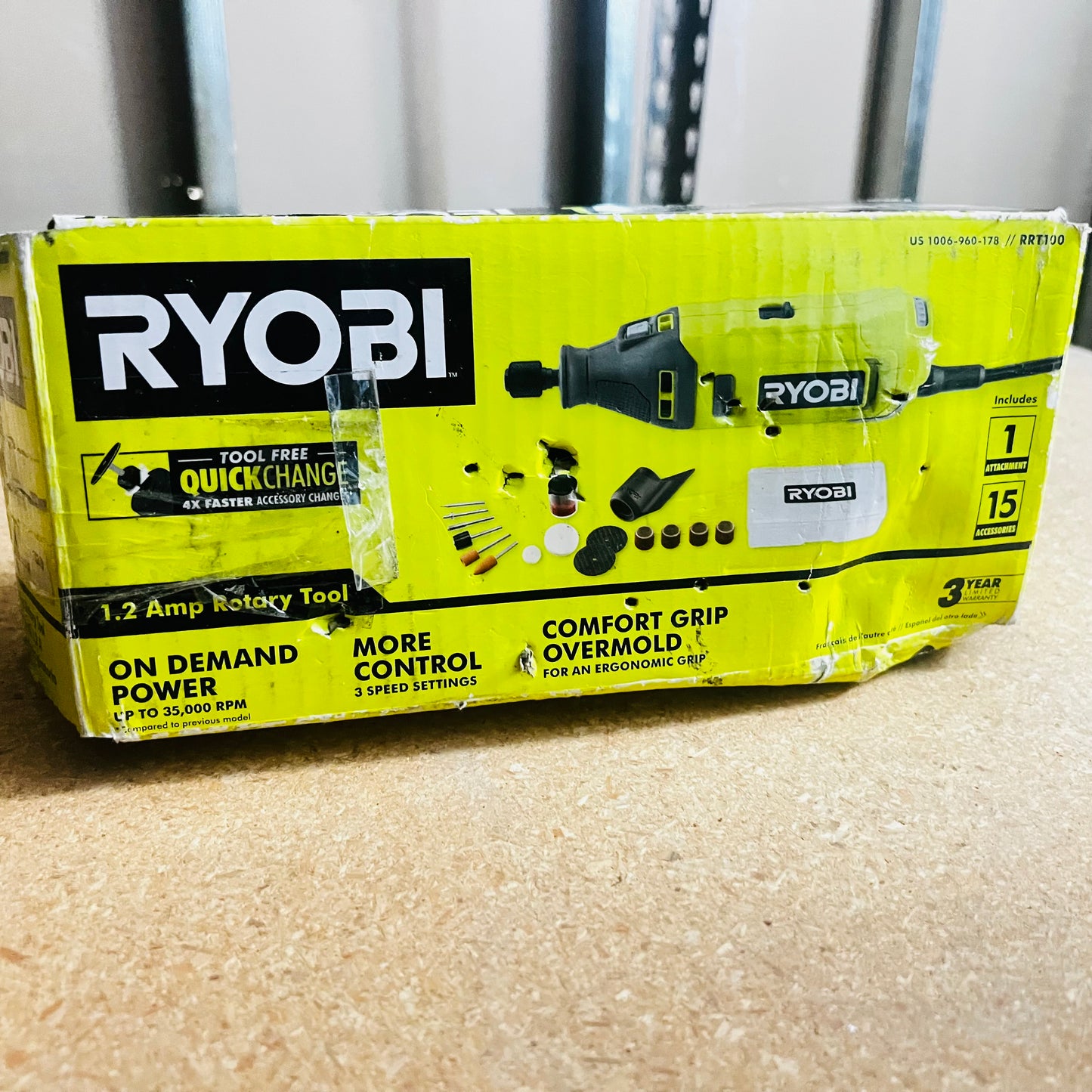 Herramienta Giratoria de 1.2amp Ryobi