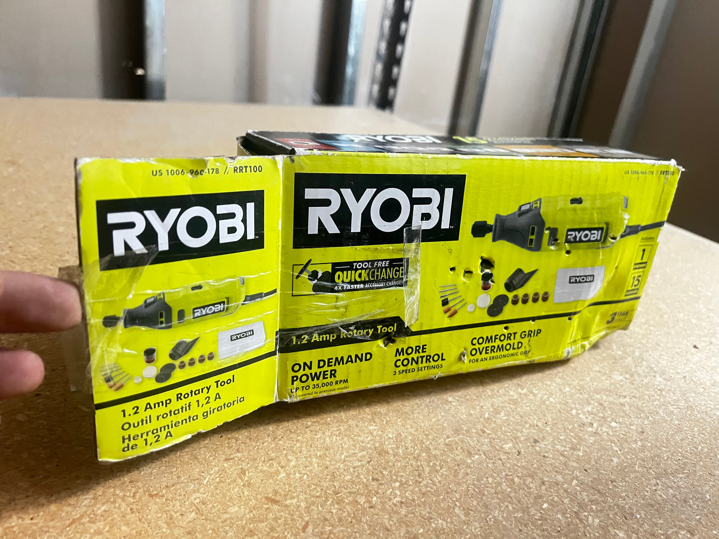 Herramienta Giratoria Ryobi Electrica o Usb