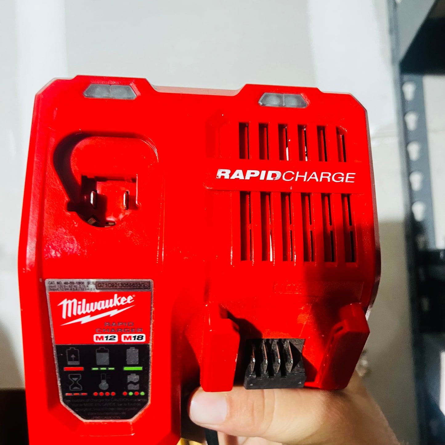 Cargador Rapido Milwaukee