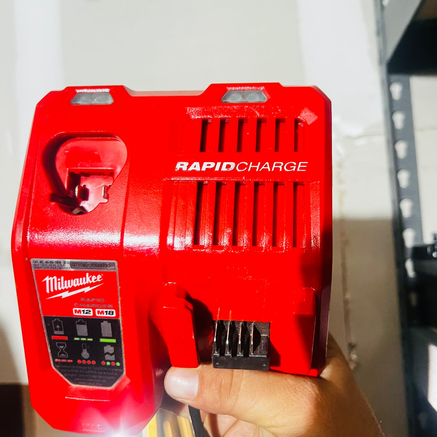 Cargador Rapido Milwaukee