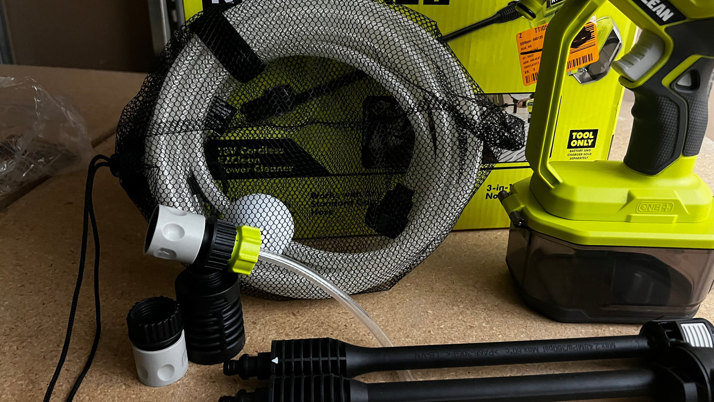 Hidrolavadora de 320 PSI Ryobi 18V