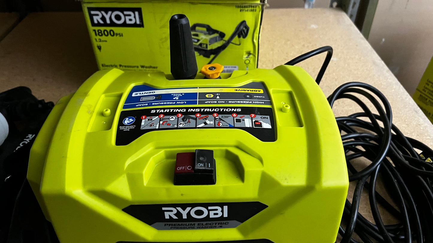 Hidrolavadora de 1800 PSI