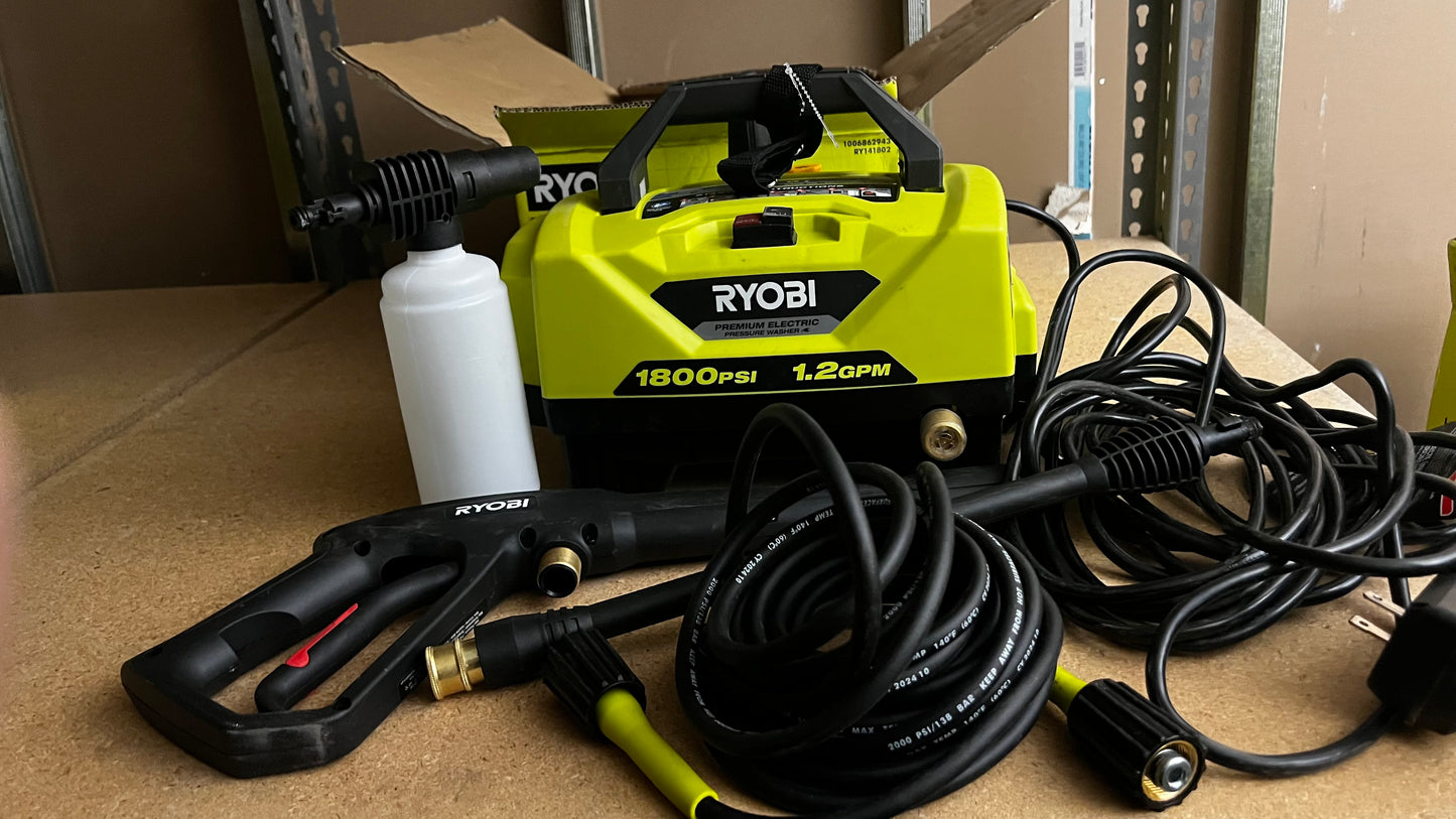 Hidrolavadora de 1800 PSI