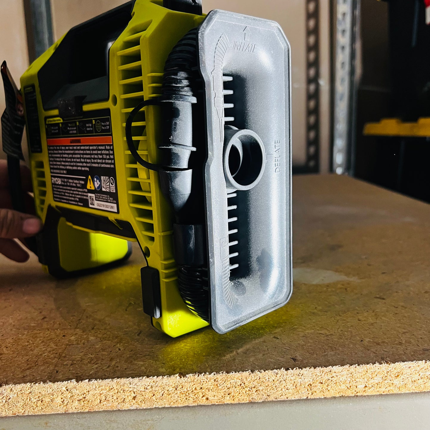 Inflador Ryobi 18V